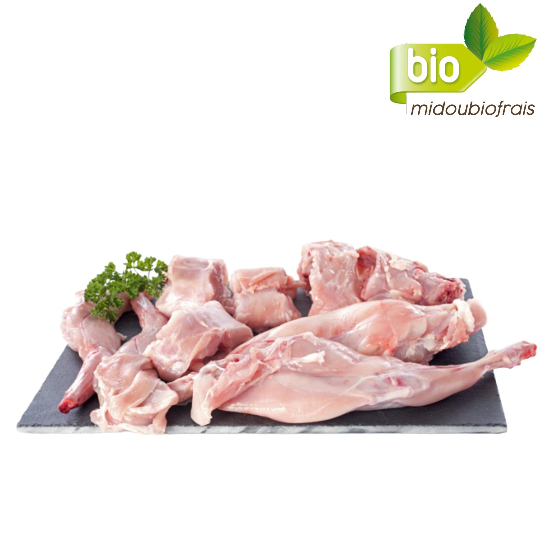Viande de lapin entier